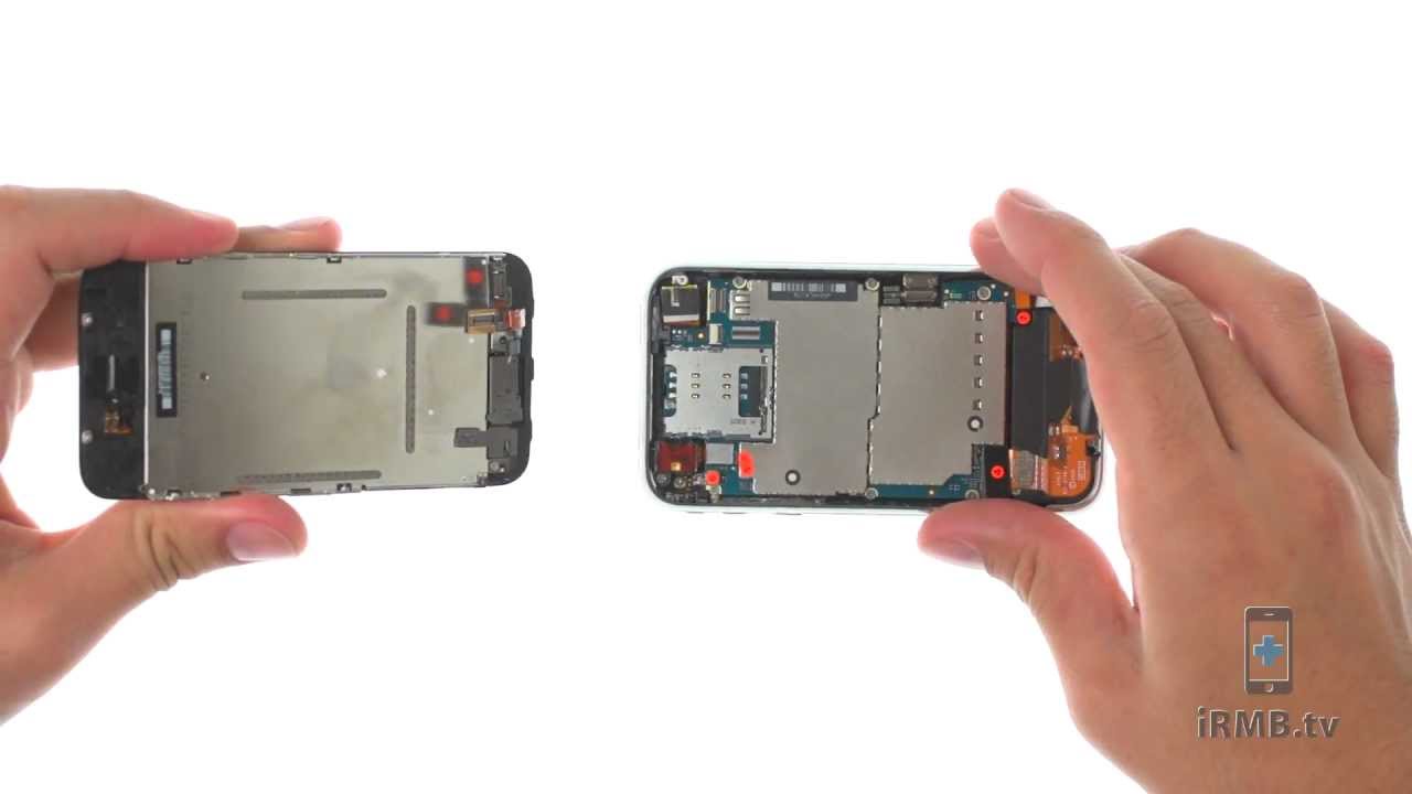 iPhone 3G & 3GS スリープボタン・イヤフォンジャック・ボリュームボタン・バイブボタン 修理動画