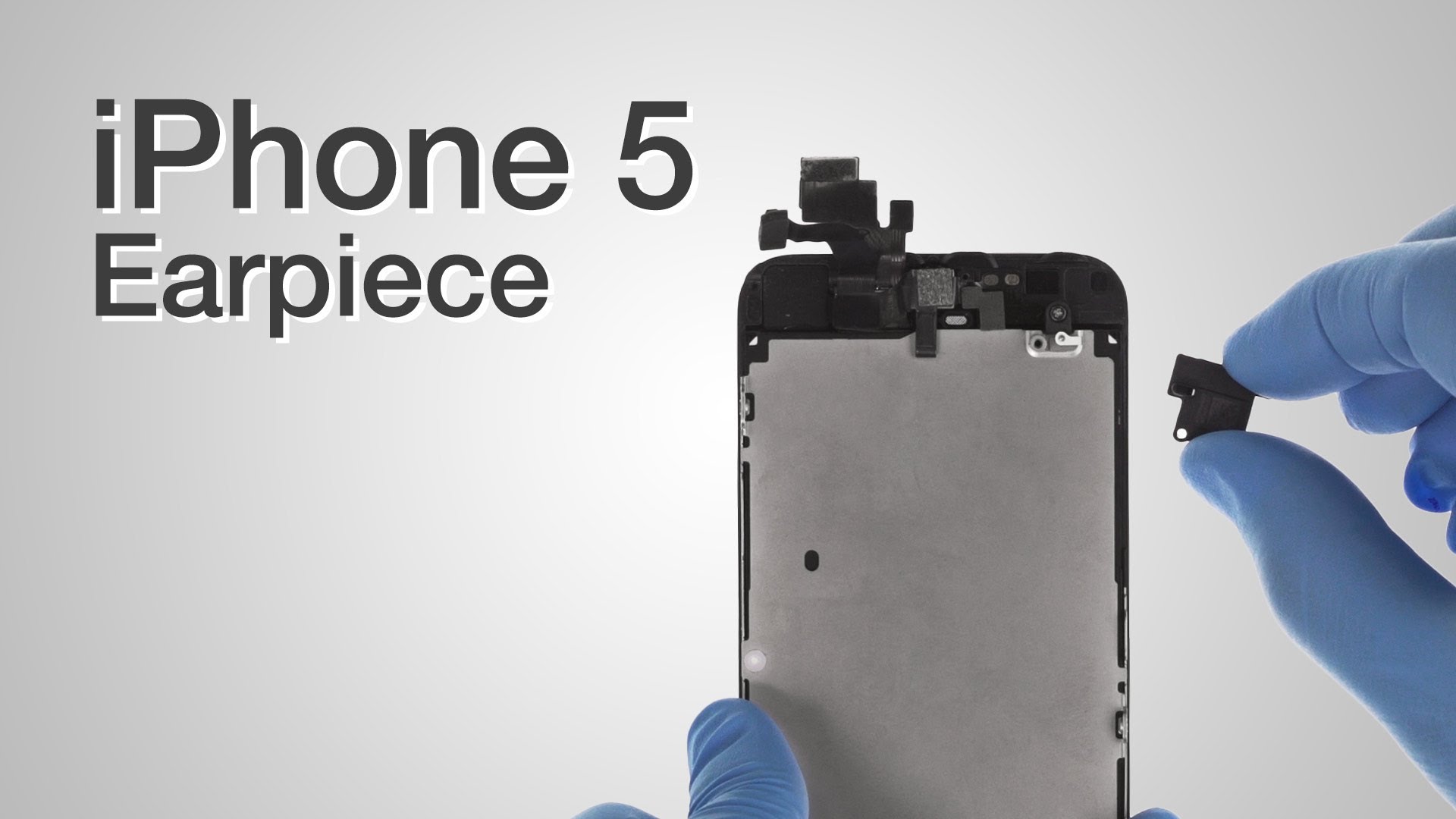 iPhone 5 イヤースピーカー交換修理動画