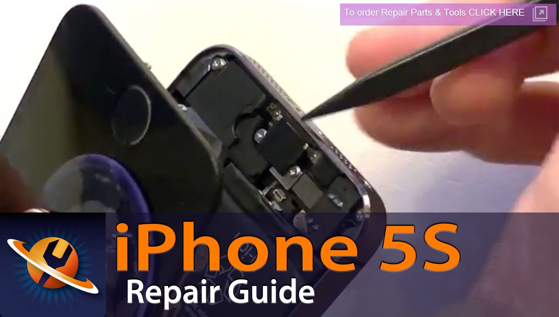iPhone 5S 分解修理方法動画