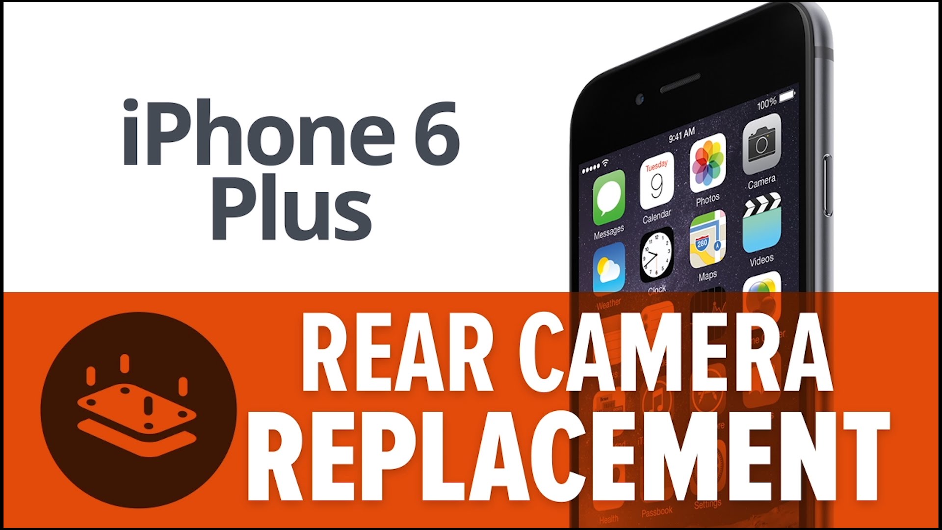 iPhone 6 プラス リアカメラ交換修理方法動画