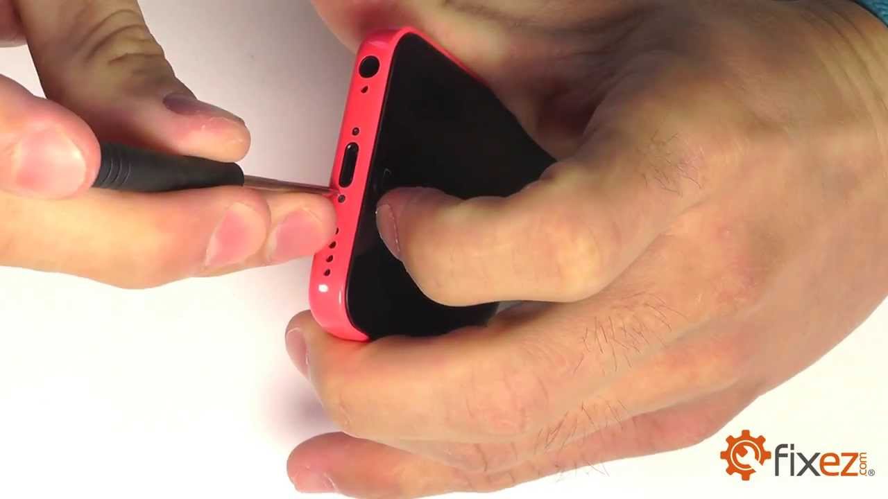 iPhone5C ガラス・液晶画面修理交換方法動画