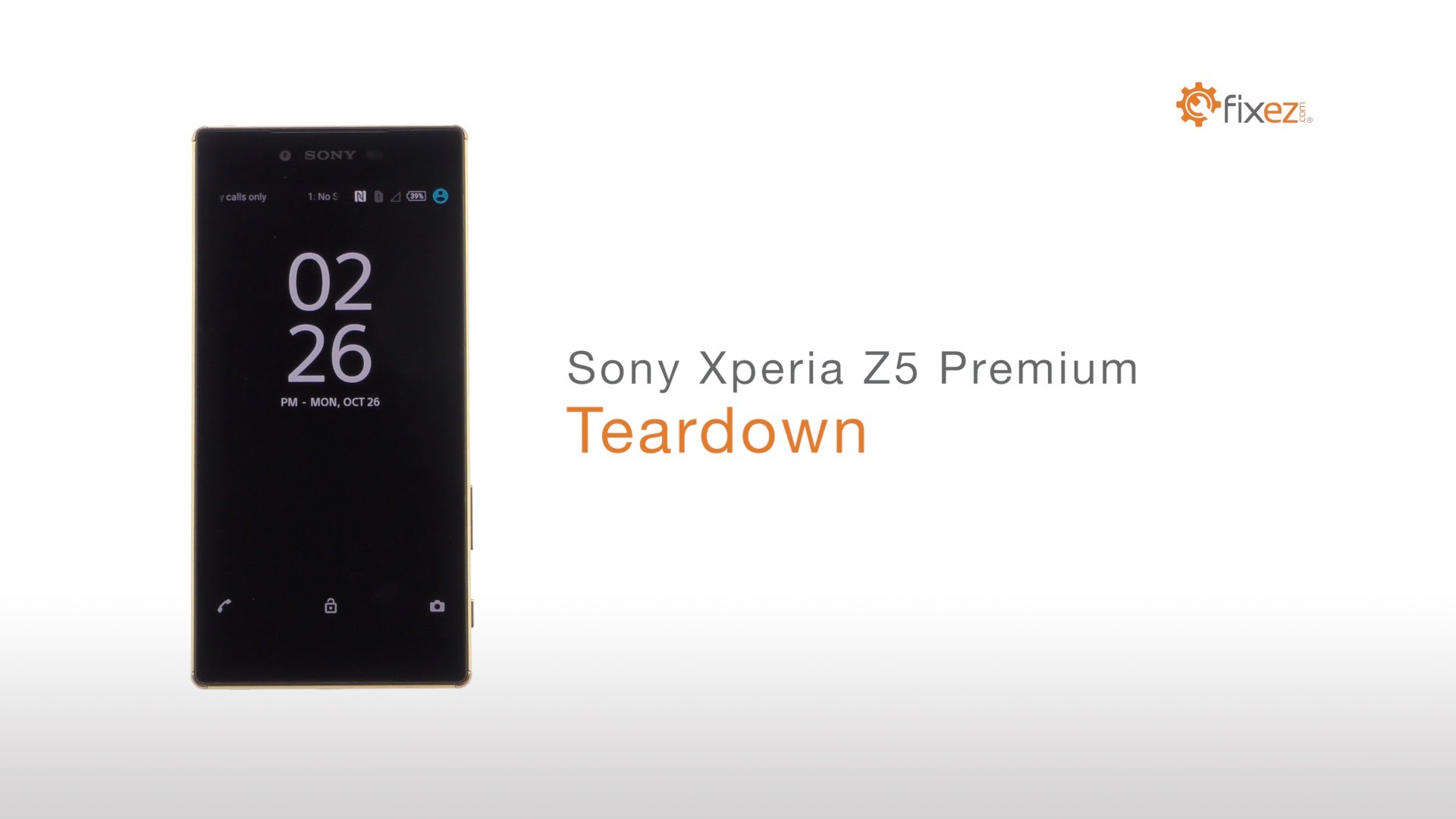 Sony Xperia Z5 Premium修理方法動画・分解・組み立て