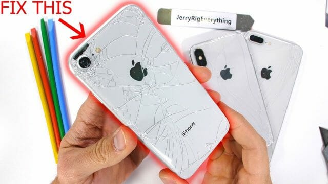 iPhone8,X 等　背面パネル（バックガラス）割れ交換修理方法動画